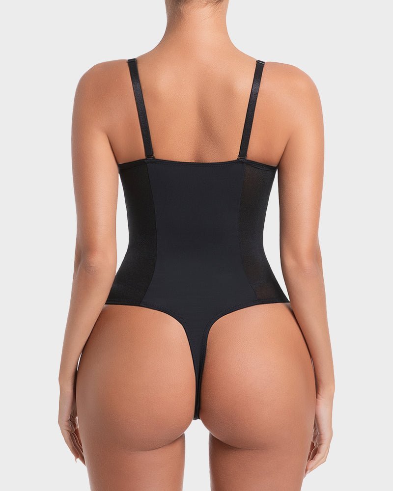 All - in - One Shaping Bodysuit Thong - Komfortfit Bra
