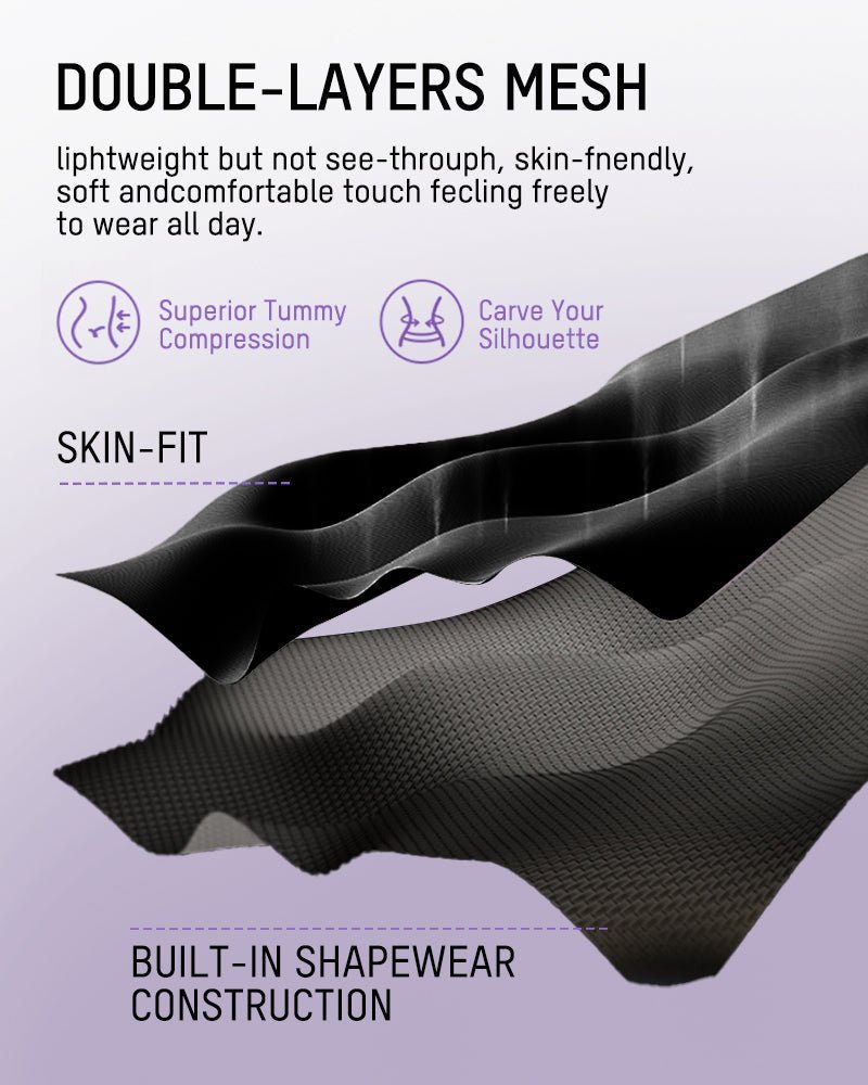 All - in - One Shaping Bodysuit Thong - Komfortfit Bra