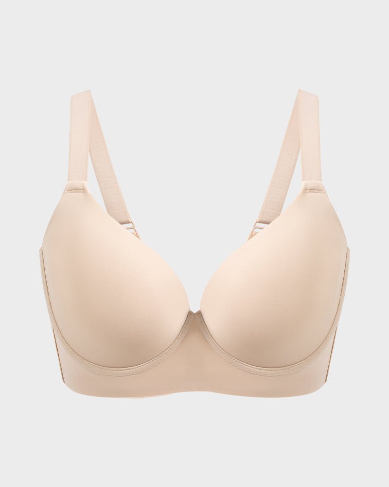 Back Smoothing Push - Up Plunge Bra - Komfortfit Bra