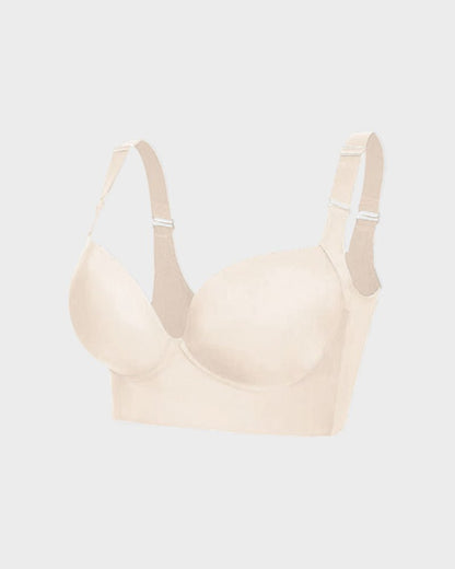 Back Smoothing Underwire Push Up Bra - Komfortfit Bra
