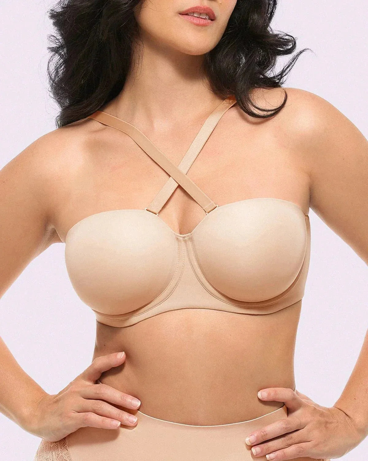 Bare Essentials™ AirSlim® Convertible Strapless Push Up Bra - Komfortfit Bra