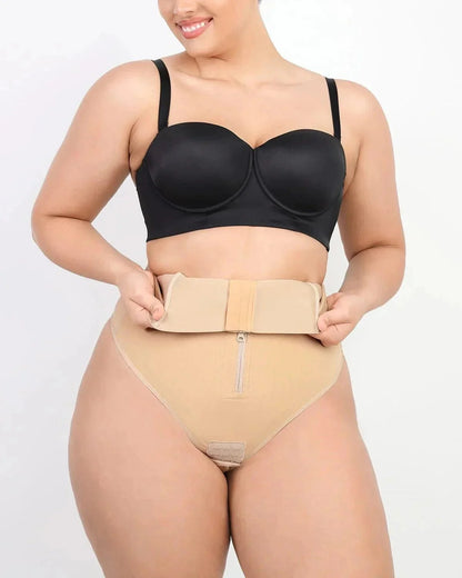 Bare Essentials™ AirSlim® High - Rise Body Sculpting Thong - Komfortfit Bra