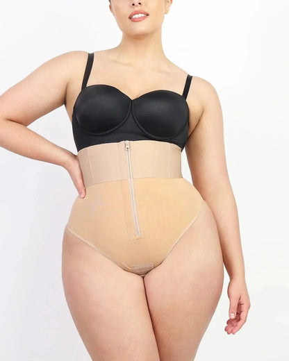Bare Essentials™ AirSlim® High - Rise Body Sculpting Thong - Komfortfit Bra