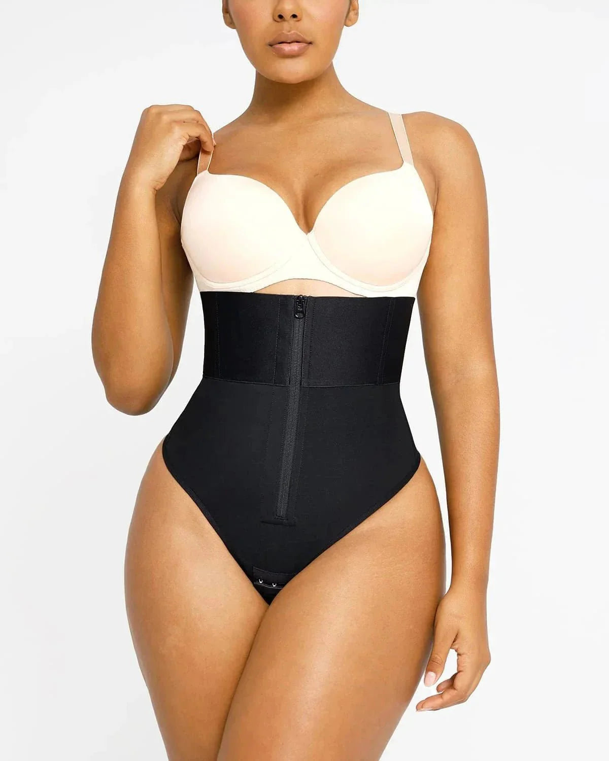 Bare Essentials™ AirSlim® High - Rise Body Sculpting Thong - Komfortfit Bra
