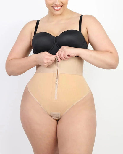Bare Essentials™ AirSlim® High - Rise Body Sculpting Thong - Komfortfit Bra