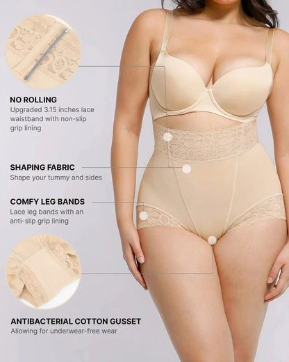 Bare Essentials™ AirSlim® Mid - Rise Shaper Brief - Komfortfit Bra