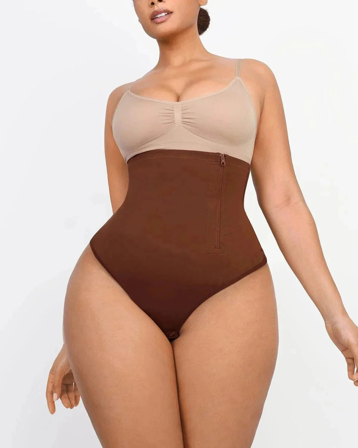 Bare Essentials™ AirSlim® Side Zip Thong - Komfortfit Bra
