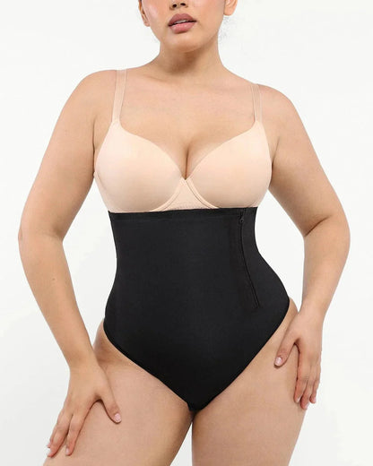 Bare Essentials™ AirSlim® Side Zip Thong - Komfortfit Bra
