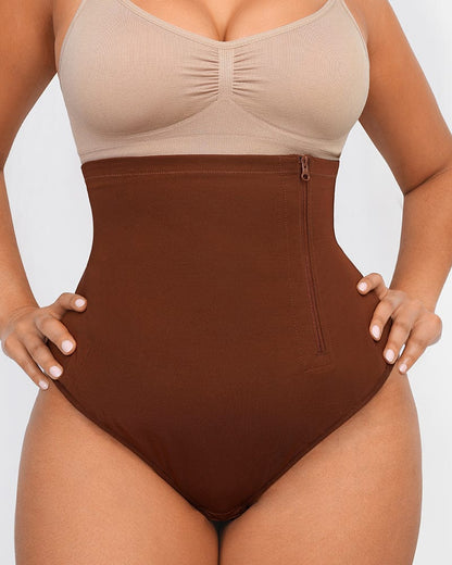 Bare Essentials™ AirSlim® Side Zip Thong - Komfortfit Bra