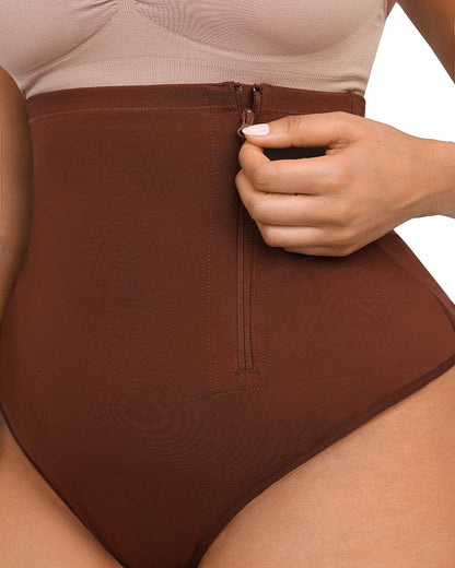 Bare Essentials™ AirSlim® Side Zip Thong - Komfortfit Bra