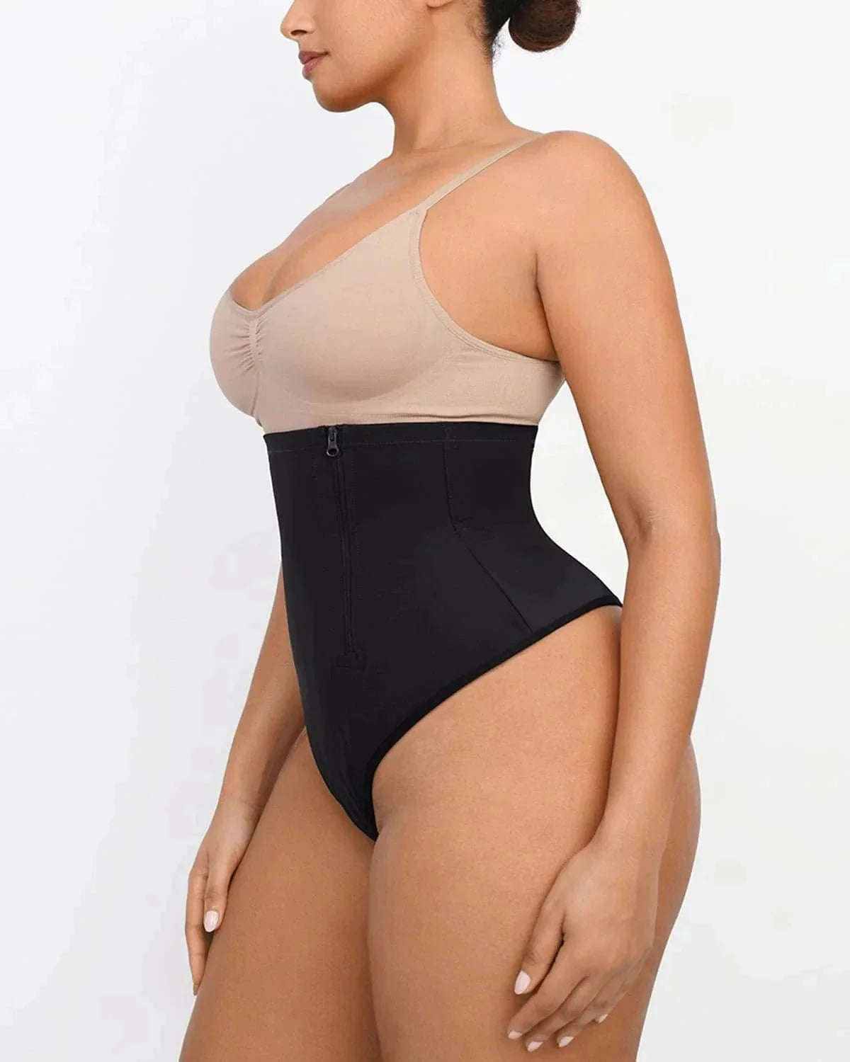 Bare Essentials™ AirSlim® Side Zip Thong - Komfortfit Bra
