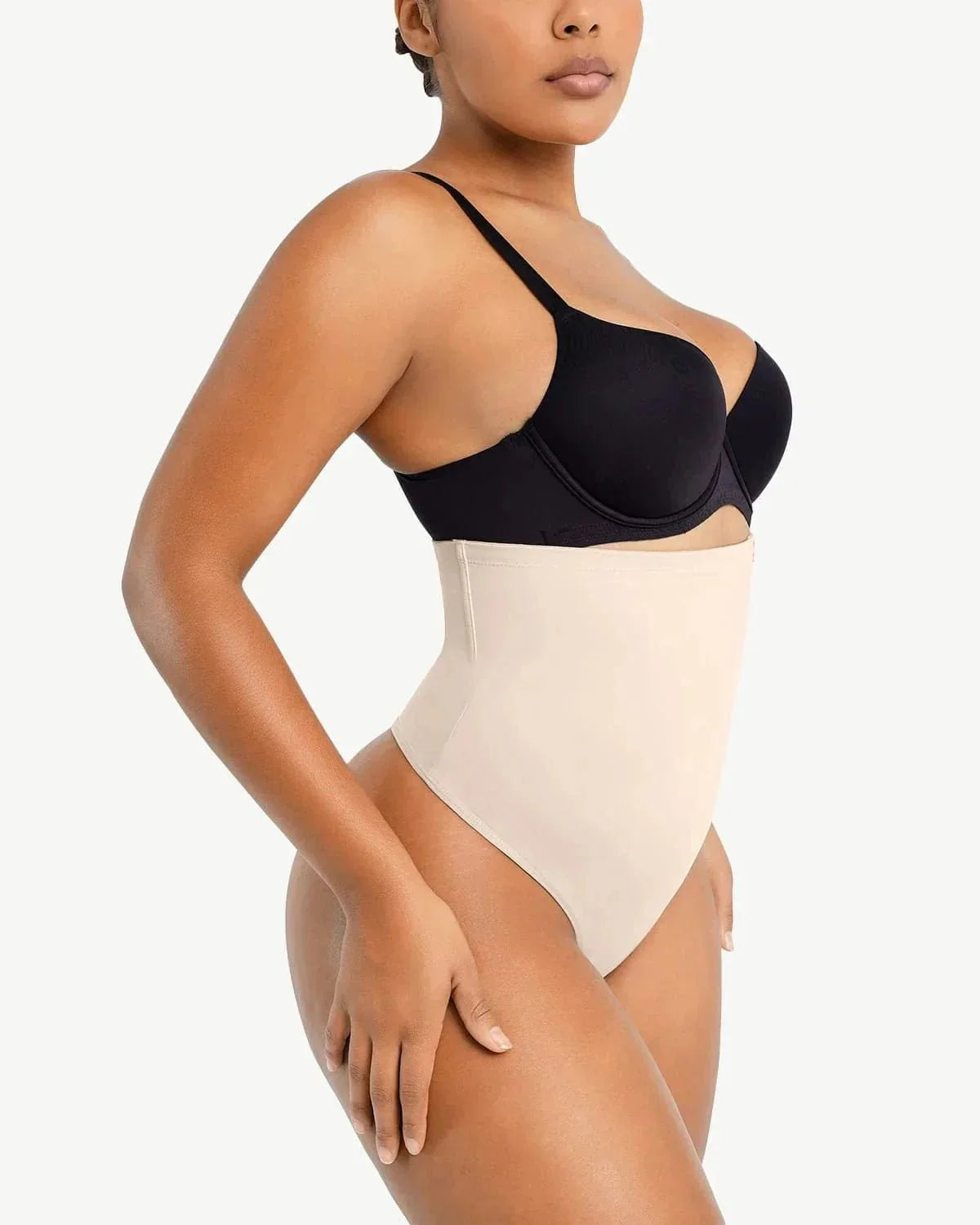 Bare Essentials™ AirSlim® Side Zip Thong - Komfortfit Bra