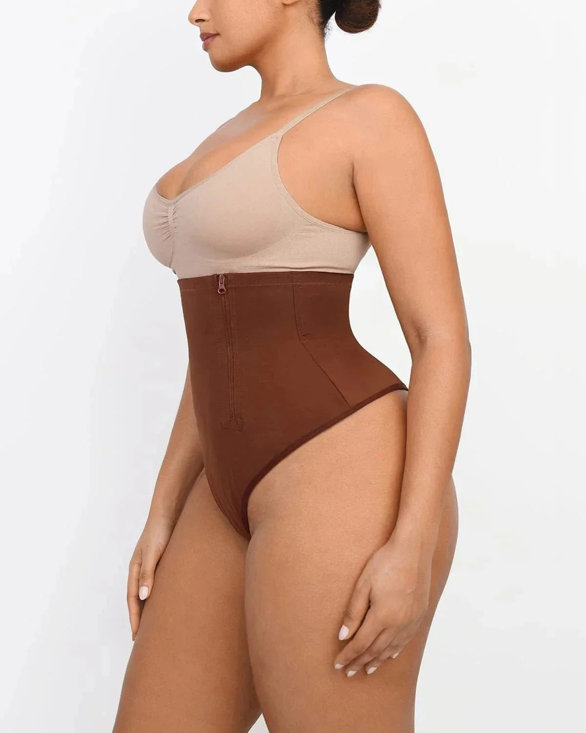 Bare Essentials™ AirSlim® Side Zip Thong - Komfortfit Bra