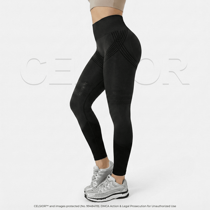 BARE - POWER™ 3D Metabolic Booster Leggings - Komfortfit Bra
