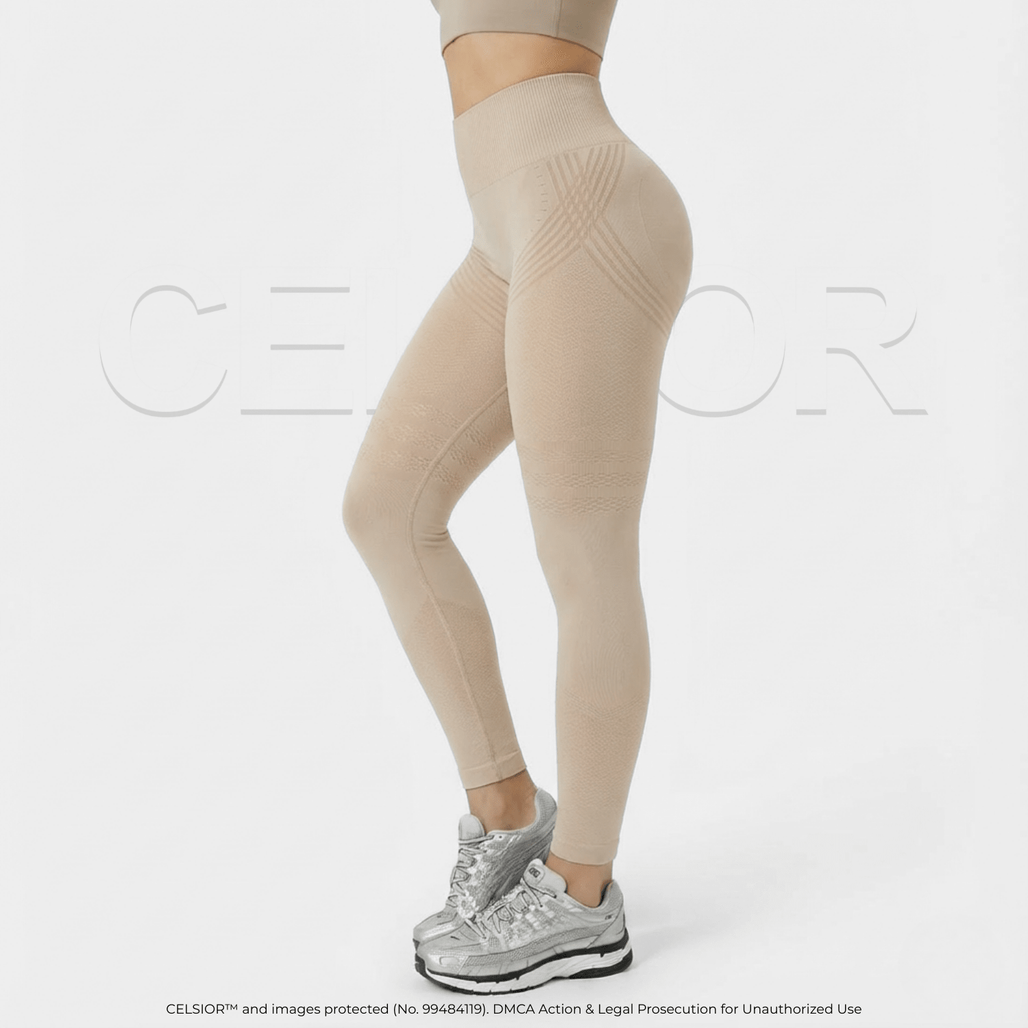 BARE - POWER™ 3D Metabolic Booster Leggings - Komfortfit Bra
