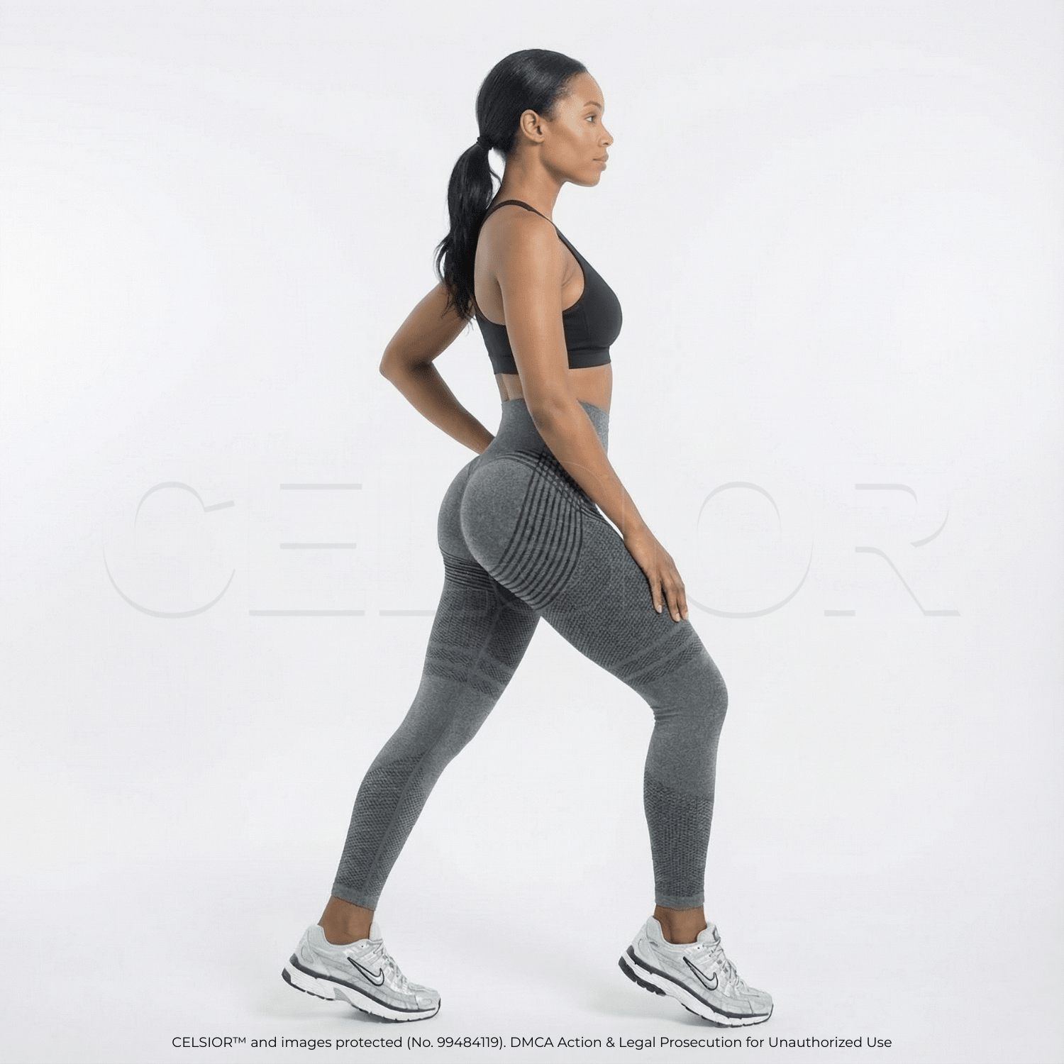BARE - POWER™ 3D Metabolic Booster Leggings - Komfortfit Bra