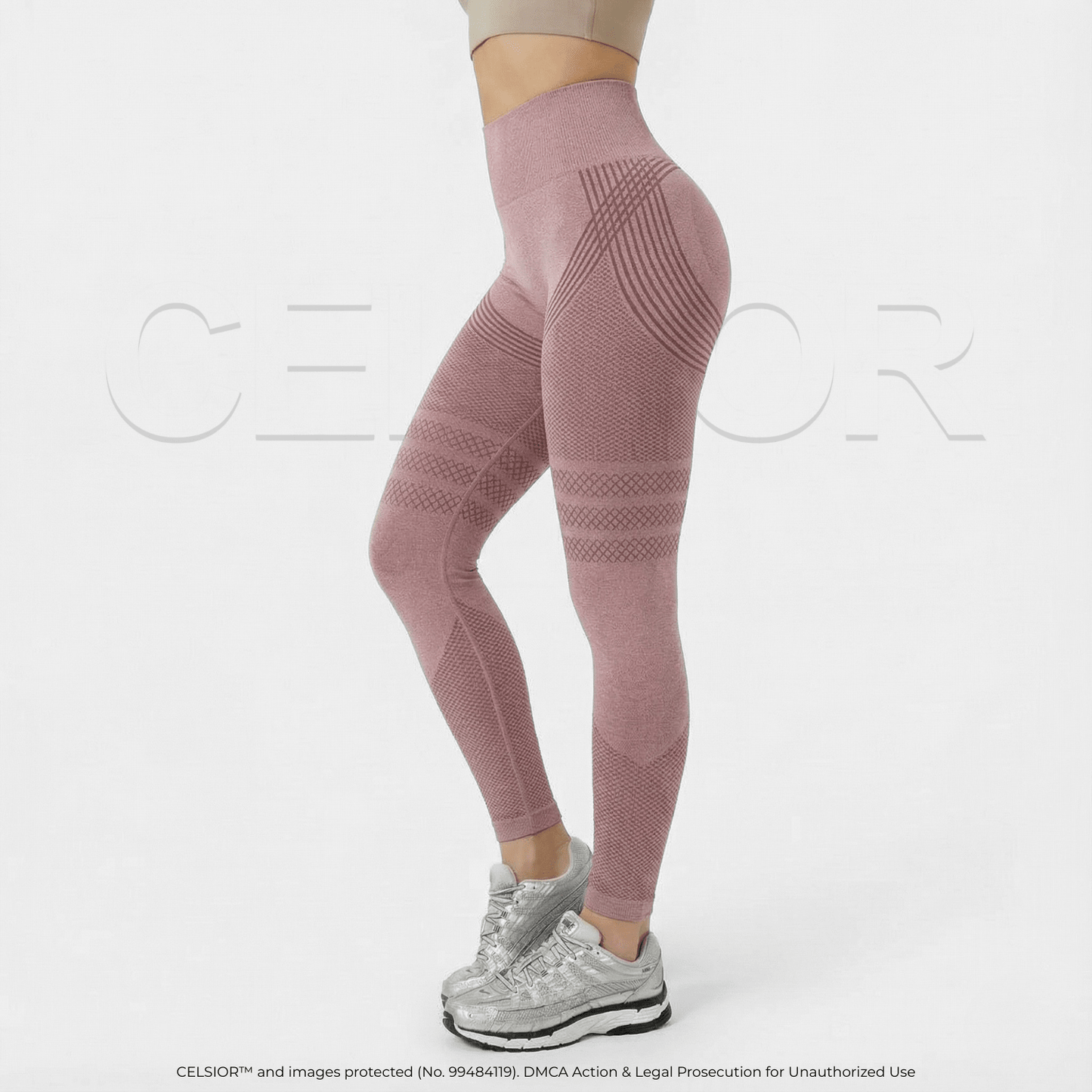 BARE - POWER™ 3D Metabolic Booster Leggings - Komfortfit Bra