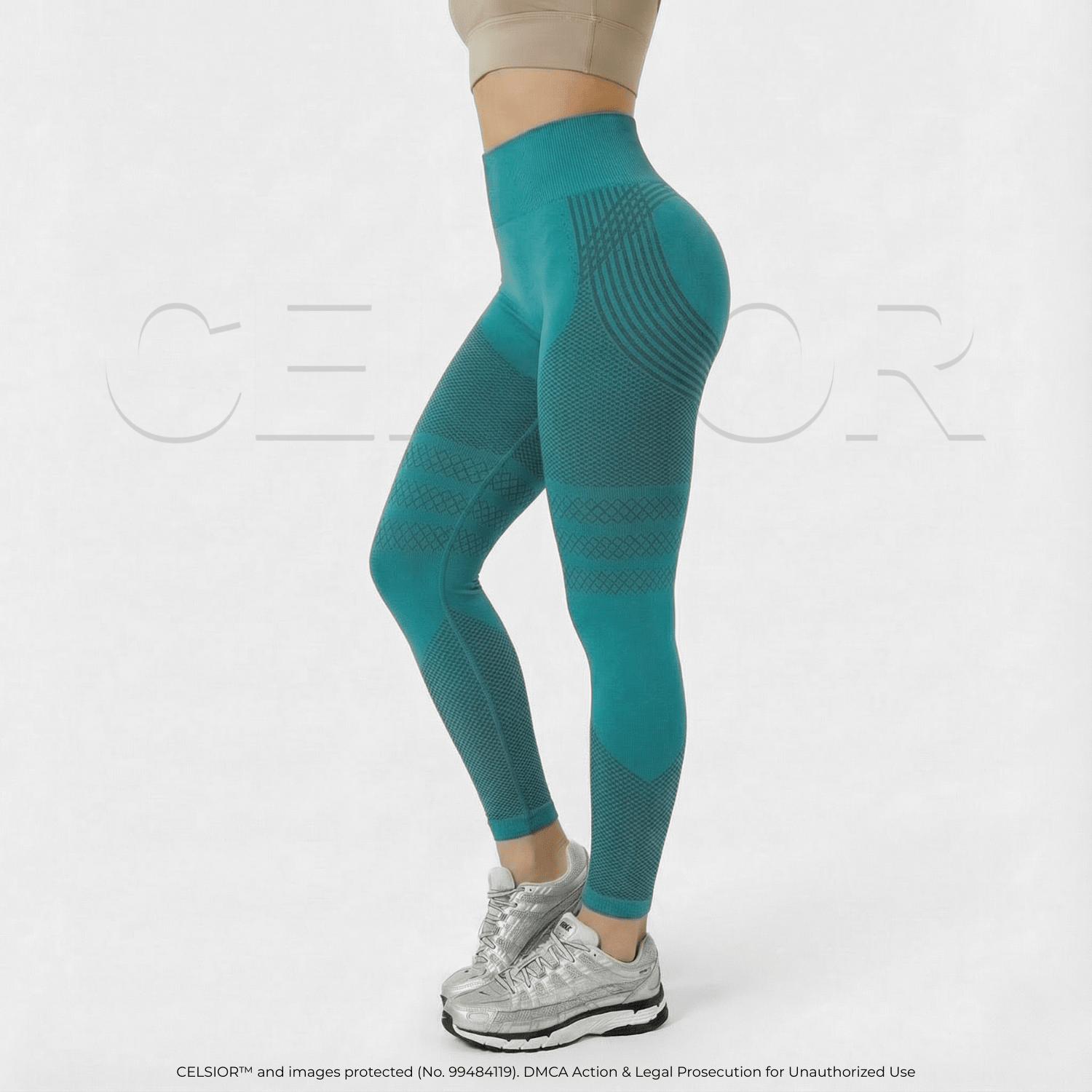 BARE - POWER™ 3D Metabolic Booster Leggings - Komfortfit Bra