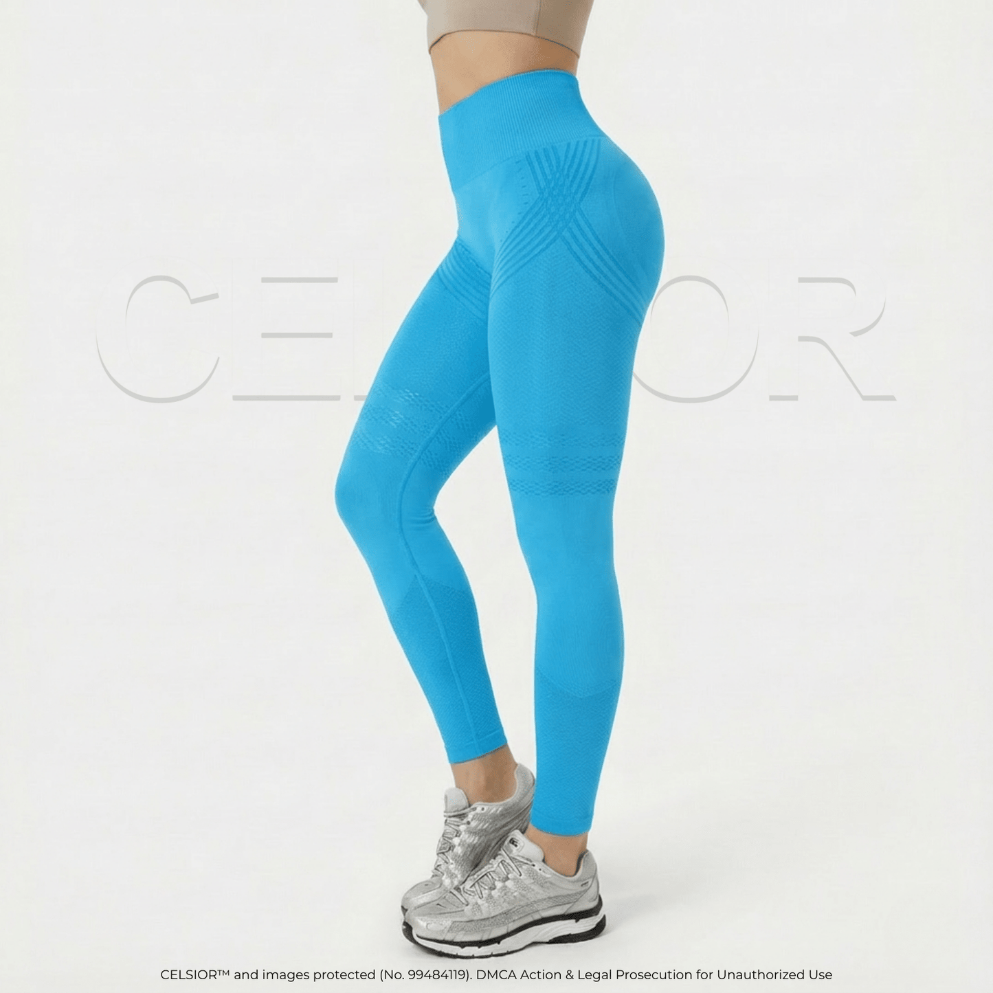 BARE - POWER™ 3D Metabolic Booster Leggings - Komfortfit Bra