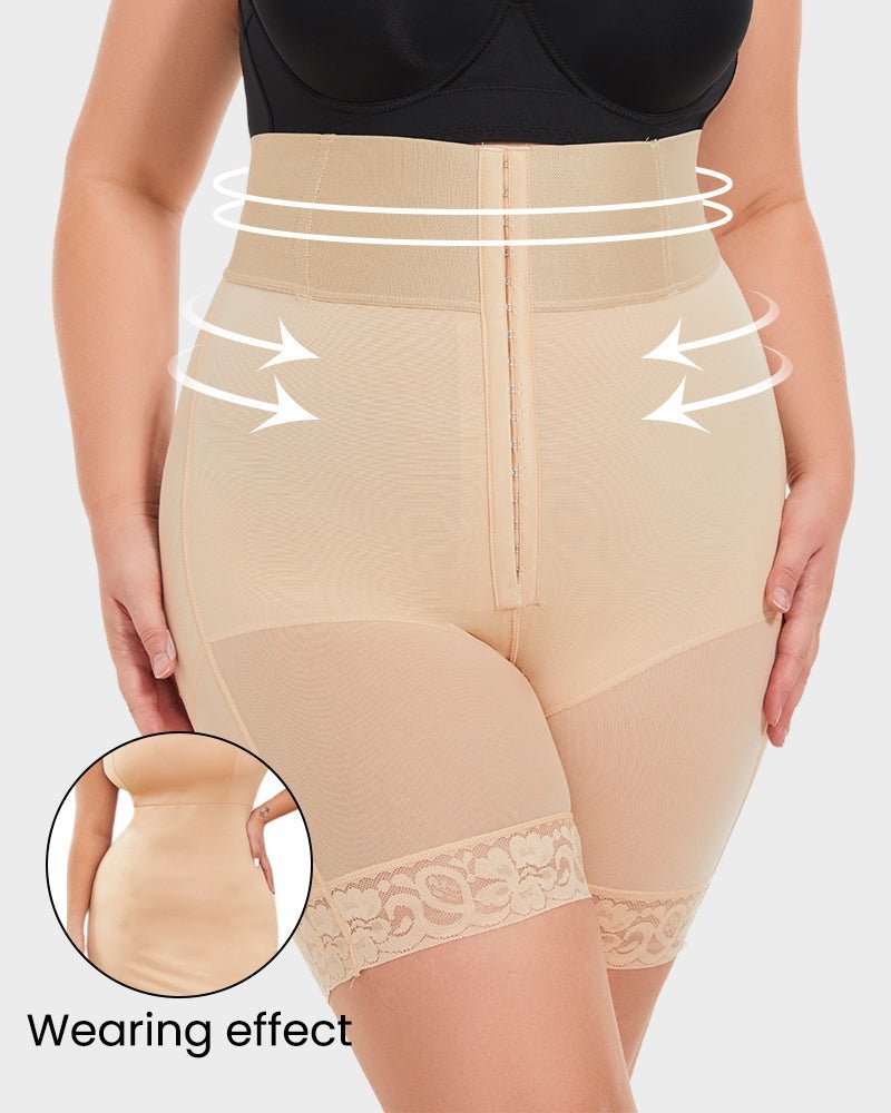 Boned Sculpt Ultra High Waist Shorts - Komfortfit Bra