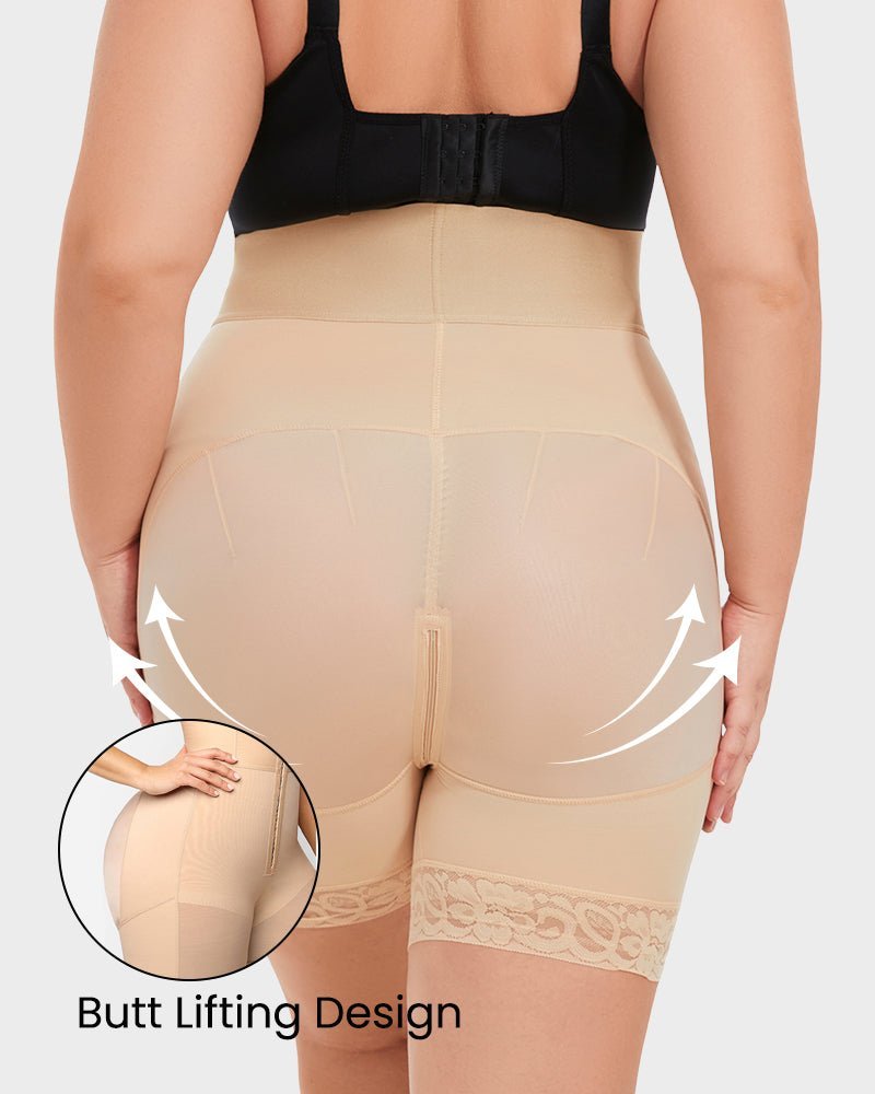 Boned Sculpt Ultra High Waist Shorts - Komfortfit Bra