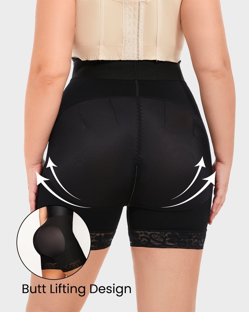 Boned Sculpt Ultra High Waist Shorts - Komfortfit Bra