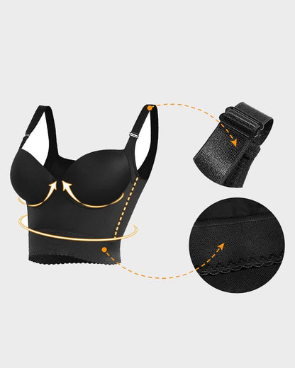 Built - In Shapewear Longline Push - Up Bra - Komfortfit Bra