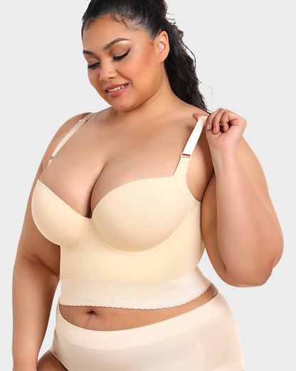 Built - In Shapewear Longline Push - Up Bra - Komfortfit Bra