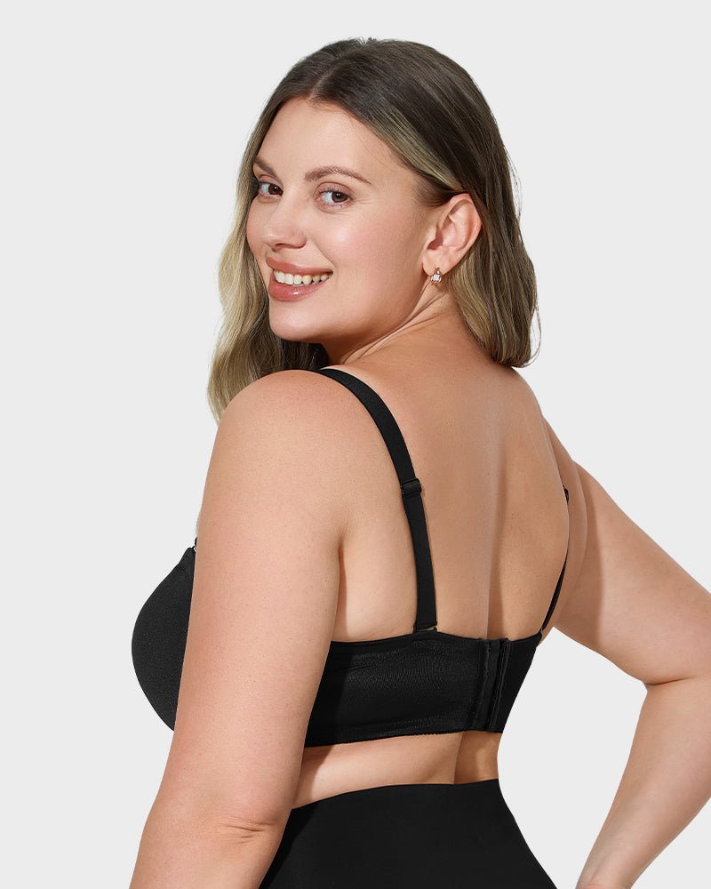 Comfort Push Up Unlined Bra with Removable Straps - Komfortfit Bra