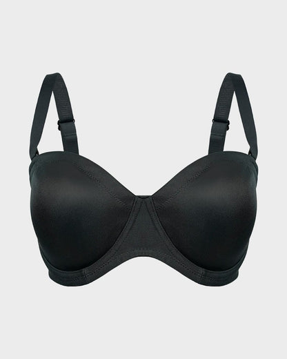 Comfort Push Up Unlined Bra with Removable Straps - Komfortfit Bra