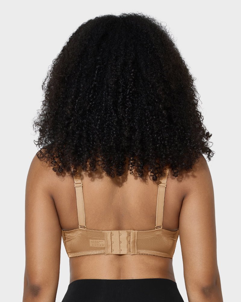 Comfort Push Up Unlined Bra with Removable Straps - Komfortfit Bra