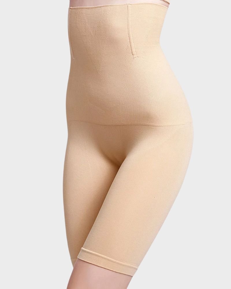 Comfort Seamless High - Waist Mid - Thigh Shaping Shorts - Komfortfit Bra