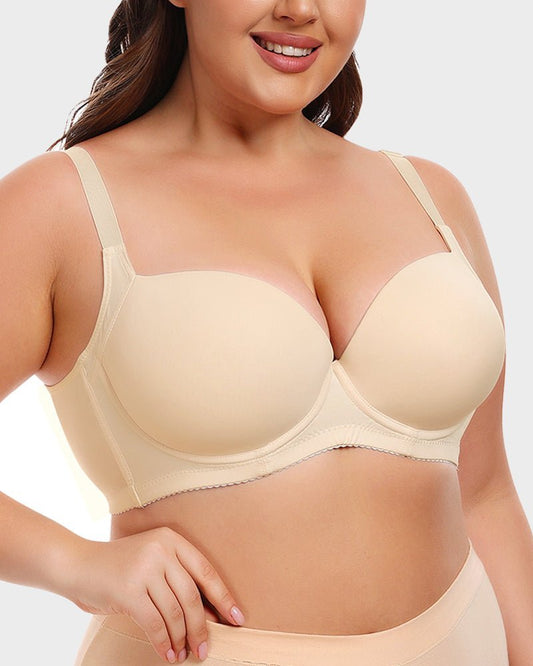 Comfy Smoothing Push - Up T-Shirt Bra - Komfortfit Bra