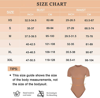 Everyday Wear Seamless T-shirt Bodysuit - Komfortfit Bra
