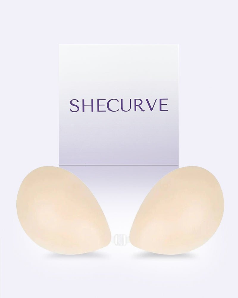 Front Closure Silicone Self - Adhesive Invisible Bra (2 Pack) - Komfortfit Bra