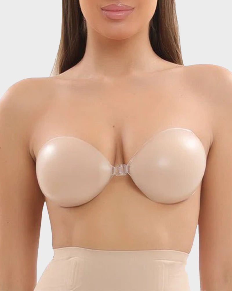 Front Closure Silicone Self - Adhesive Invisible Bra (2 Pack) - Komfortfit Bra