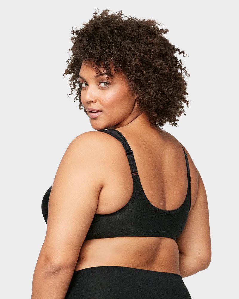 Front - Closure Underwire Print Bra - Komfortfit Bra