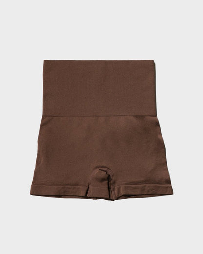 High Waist Cut Out Butt Lifting Shorts - Komfortfit Bra
