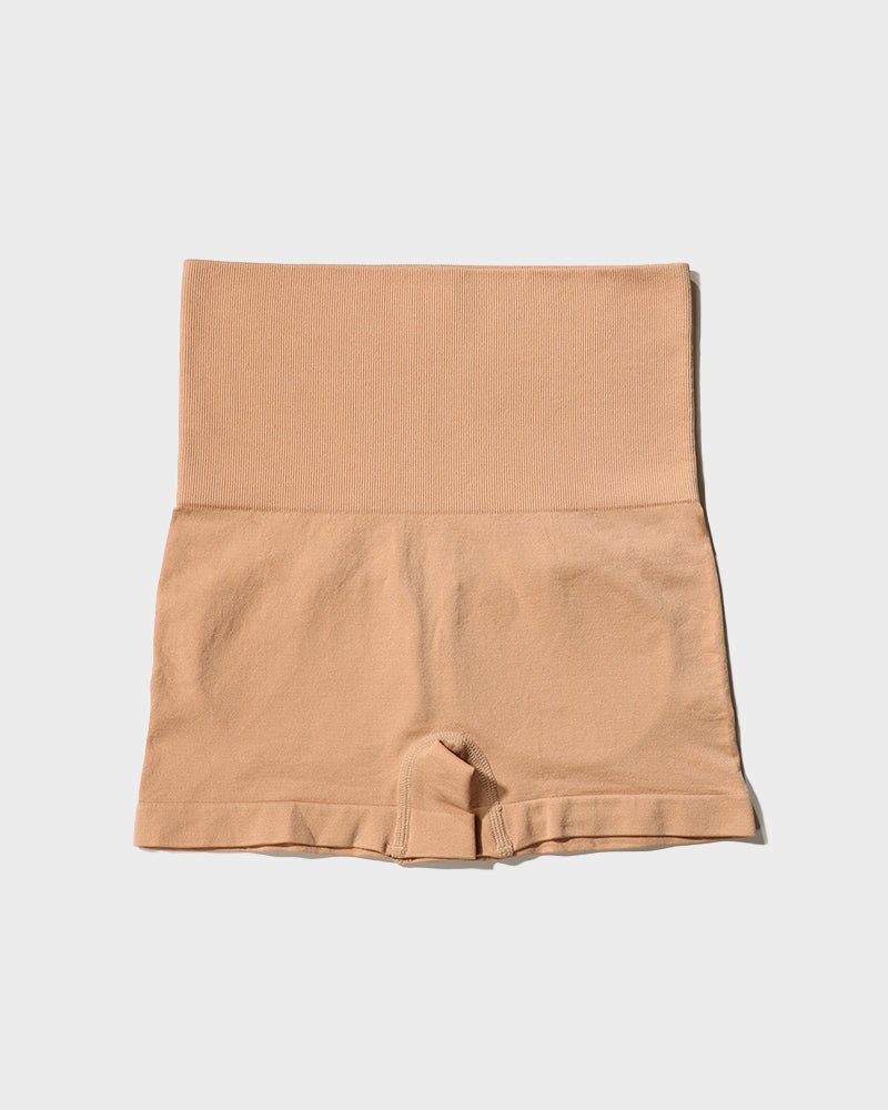 High Waist Cut Out Butt Lifting Shorts - Komfortfit Bra