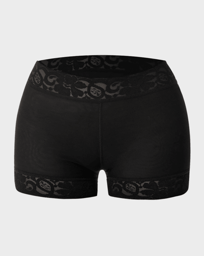 High Waist Lace Smooth Shapewear Shorts - Komfortfit Bra