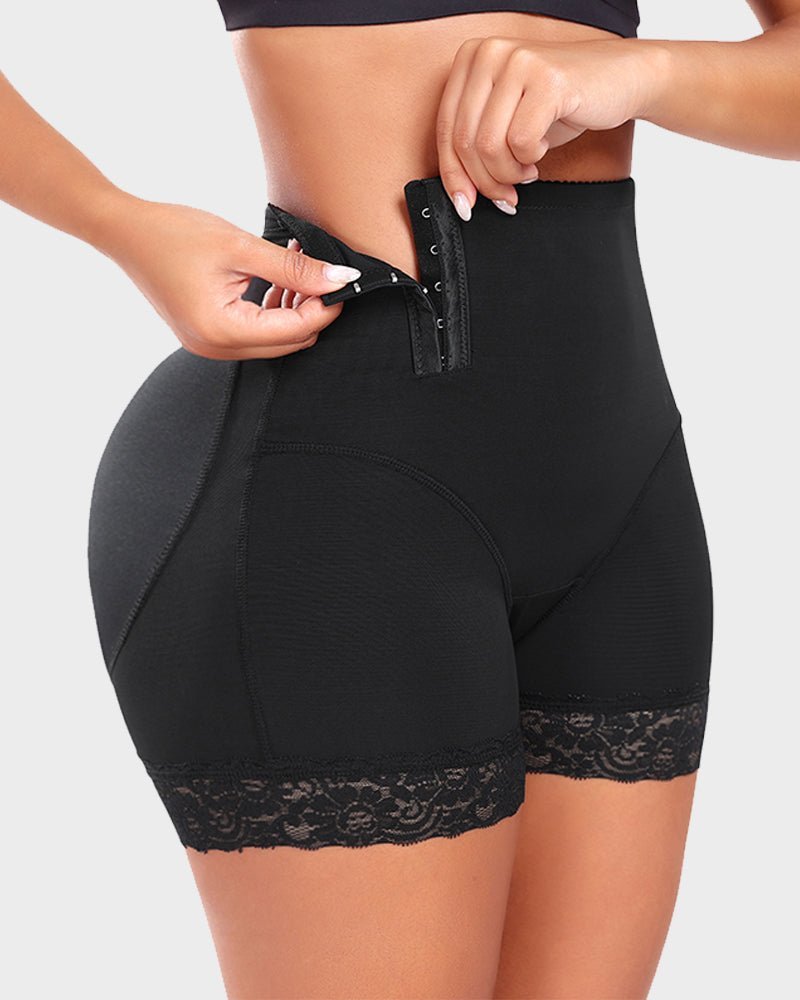 High Waist Tummy Control Butt Lifting Shaping Shorts - Komfortfit Bra