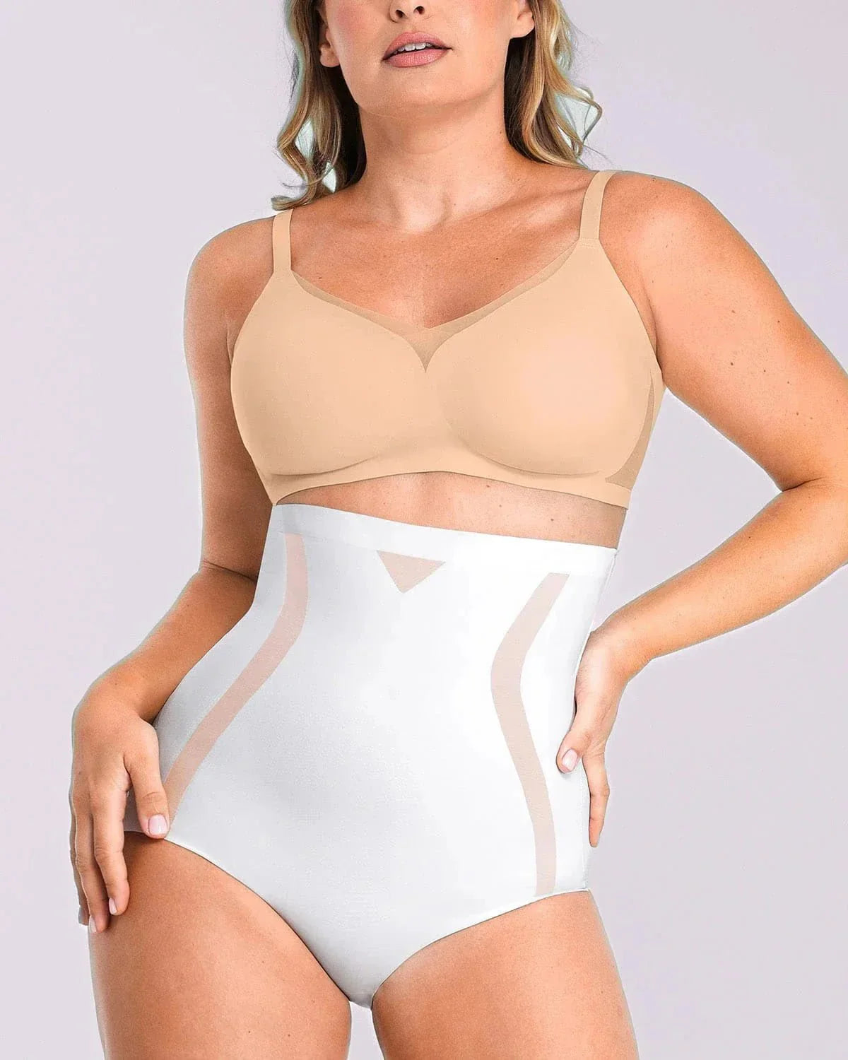 INNER ARMOR™ Contour Comfy High - Waisted Smoothing Brief - Komfortfit Bra