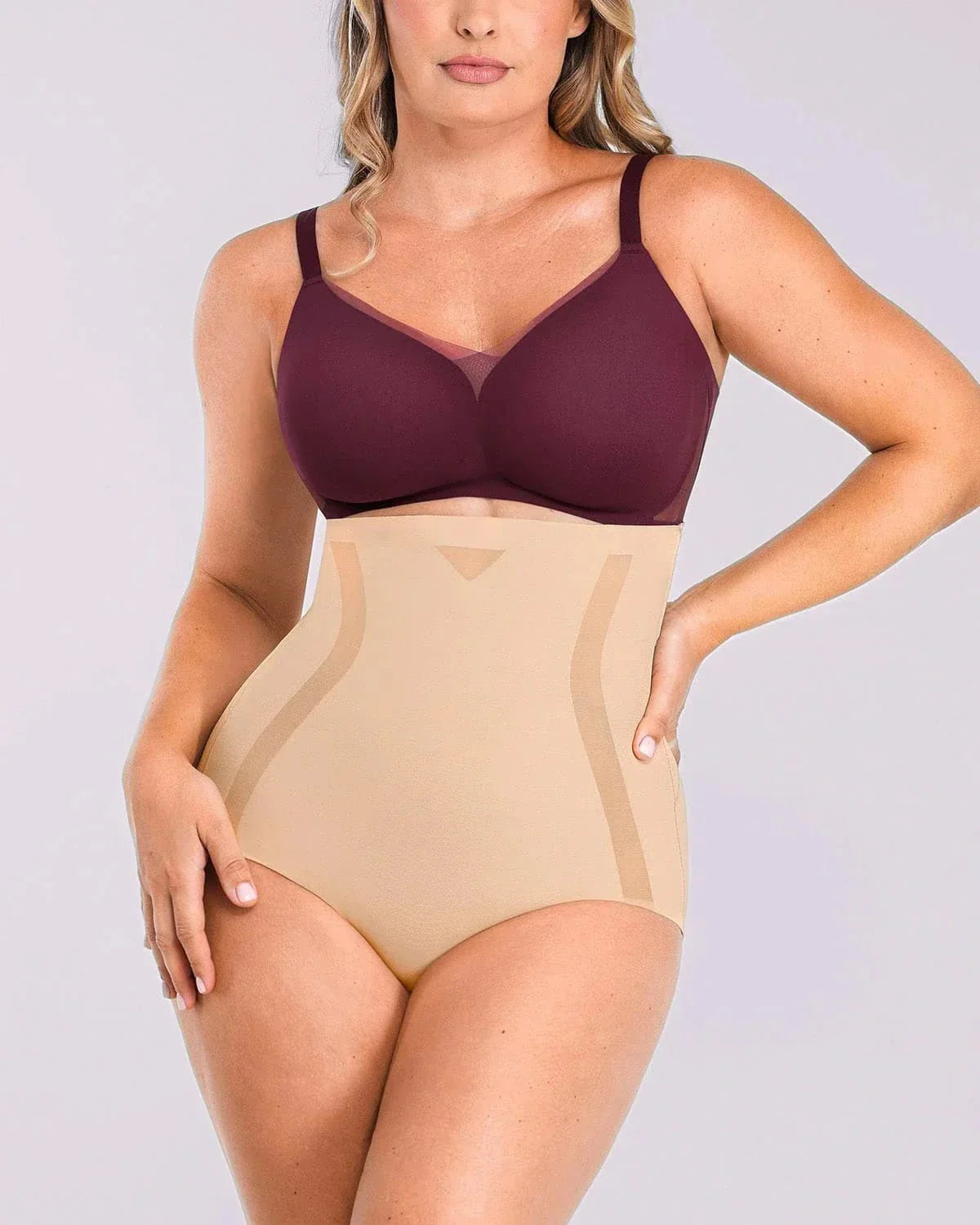 INNER ARMOR™ Contour Comfy High - Waisted Smoothing Brief - Komfortfit Bra