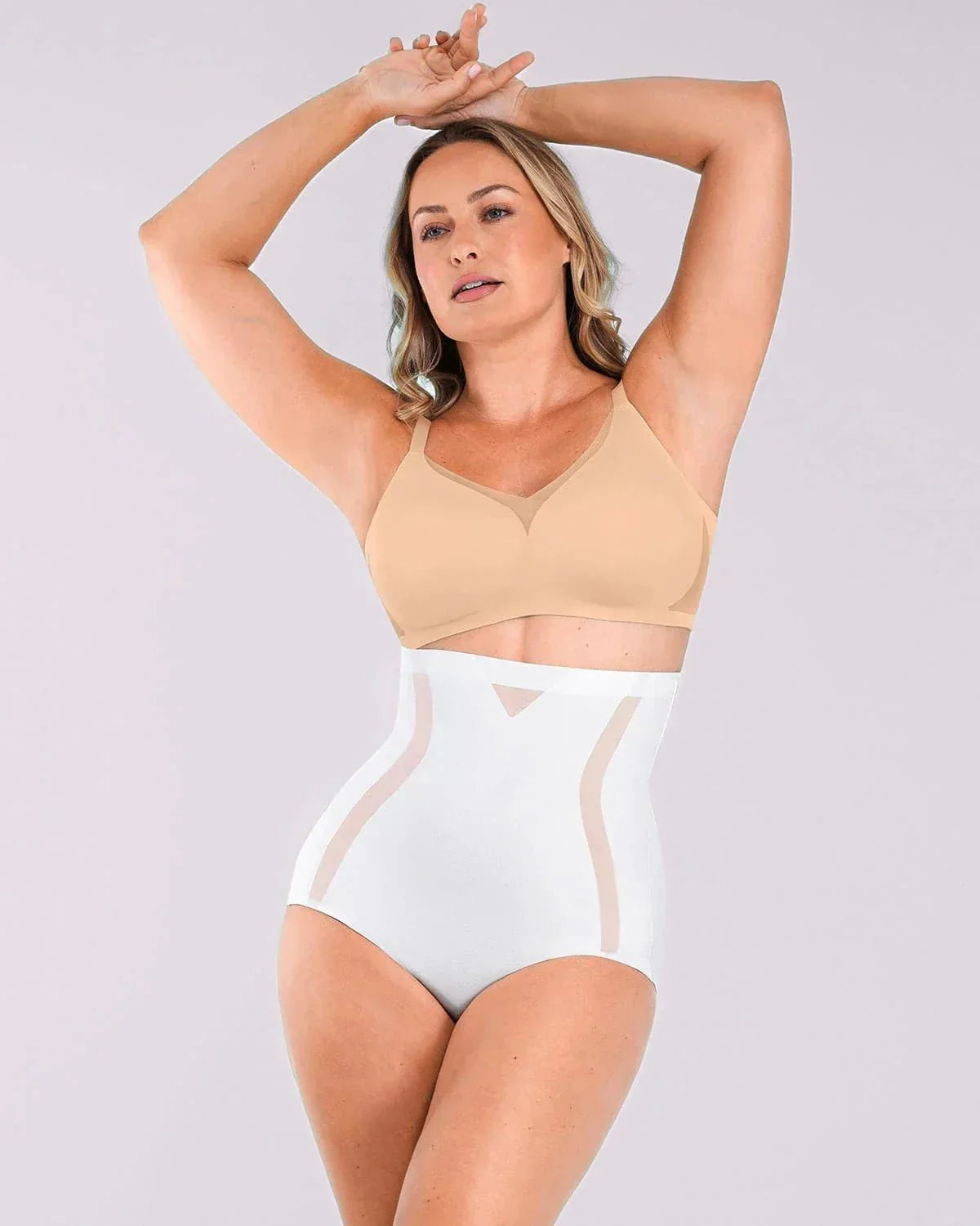 INNER ARMOR™ Contour Comfy High - Waisted Smoothing Brief - Komfortfit Bra