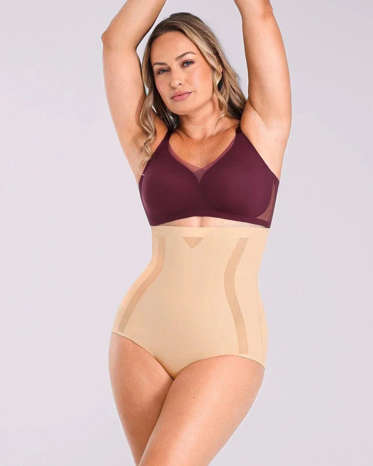 INNER ARMOR™ Contour Comfy High - Waisted Smoothing Brief - Komfortfit Bra