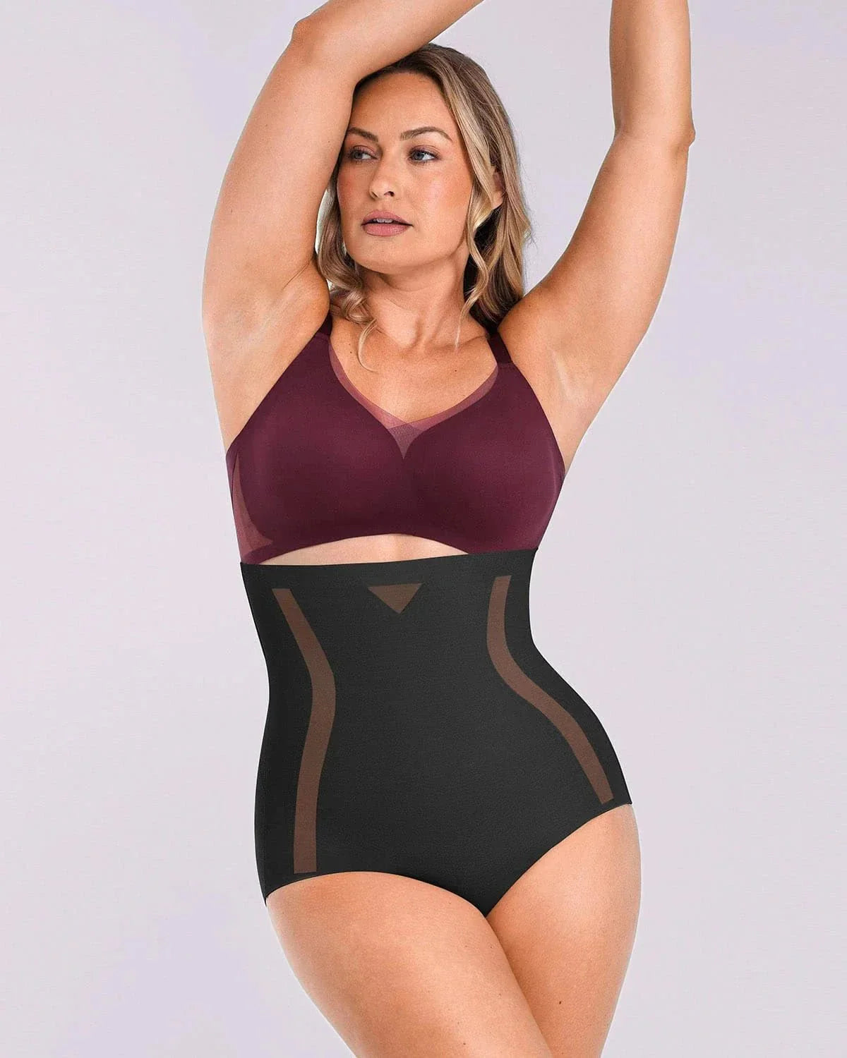 INNER ARMOR™ Contour Comfy High - Waisted Smoothing Brief - Komfortfit Bra