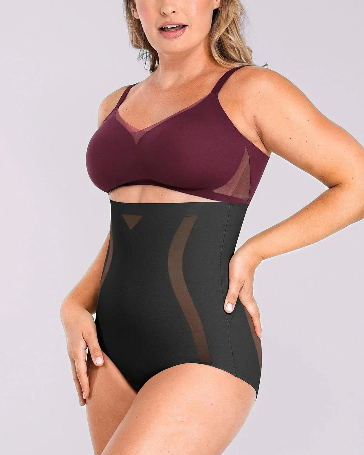 INNER ARMOR™ Contour Comfy High - Waisted Smoothing Brief - Komfortfit Bra