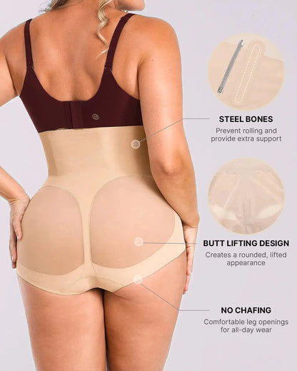 INNER ARMOR™ Contour Comfy High - Waisted Smoothing Brief - Komfortfit Bra