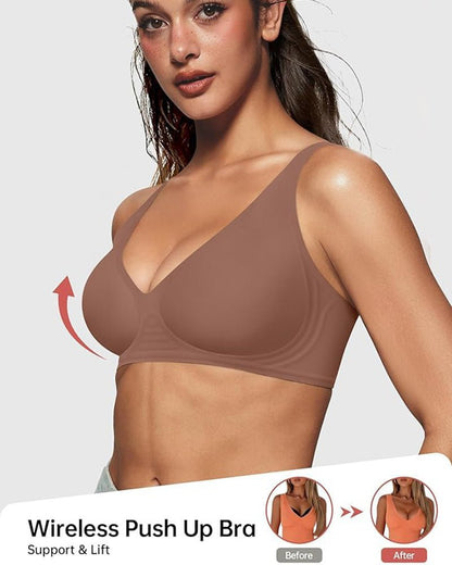Komfortfit | Seamless Push - Up Jelly Bra - Komfortfit Bra