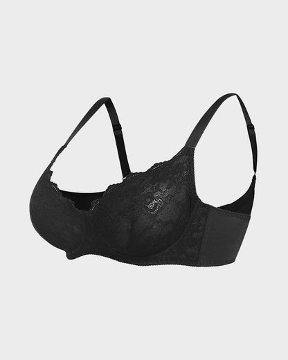Lace Plunge Push - Up Bra - Komfortfit Bra